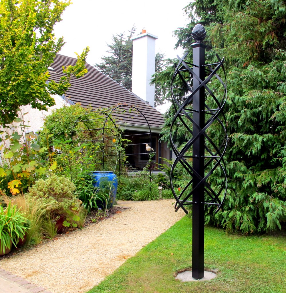 Once the concrete foundations have set, the timber battens can be carefully removed