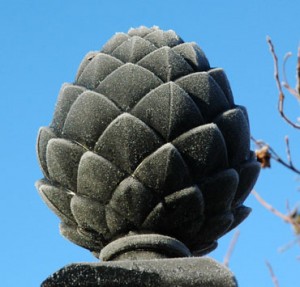 Pinecone Finial